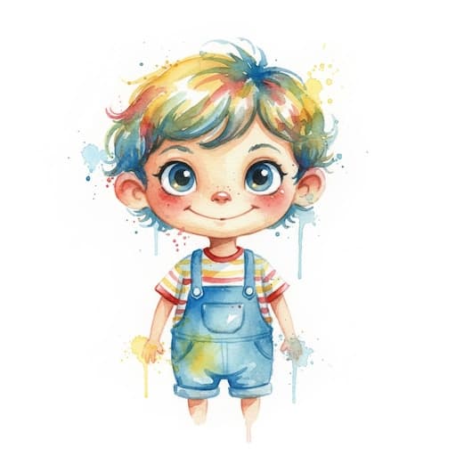 Watercolor style preview