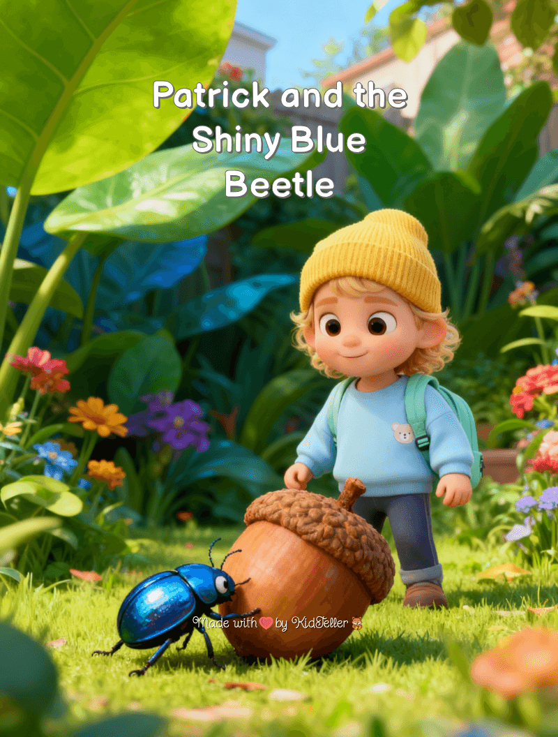 Patrick and the Shiny Blue Beetle
